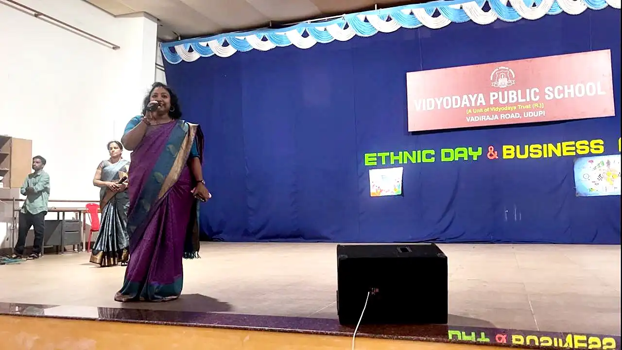 Vidyodaya Public School Ethnic Day Business Mela Celebration