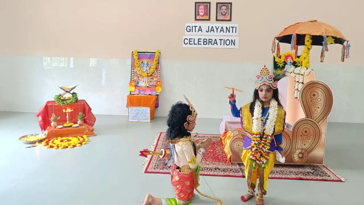 Geetha Jayanathi at Vidyodaya Public School Udupi