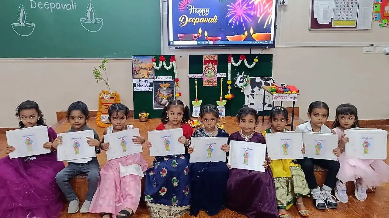 Deepavali celebrations at Vidyodaya Public School Udupi