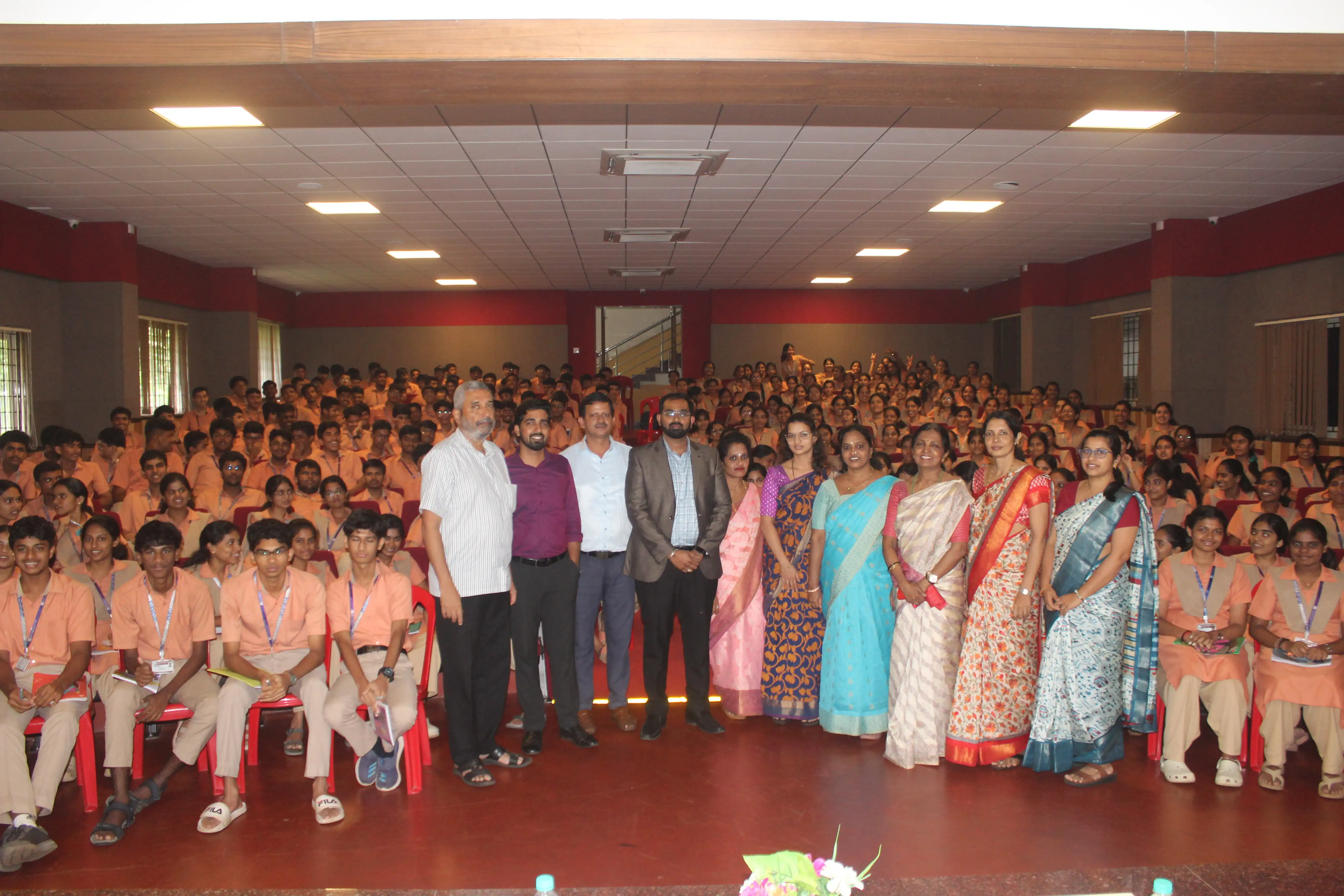 Career Guidance programme for Second PUC students of Vidyodaya P U College, Udupi