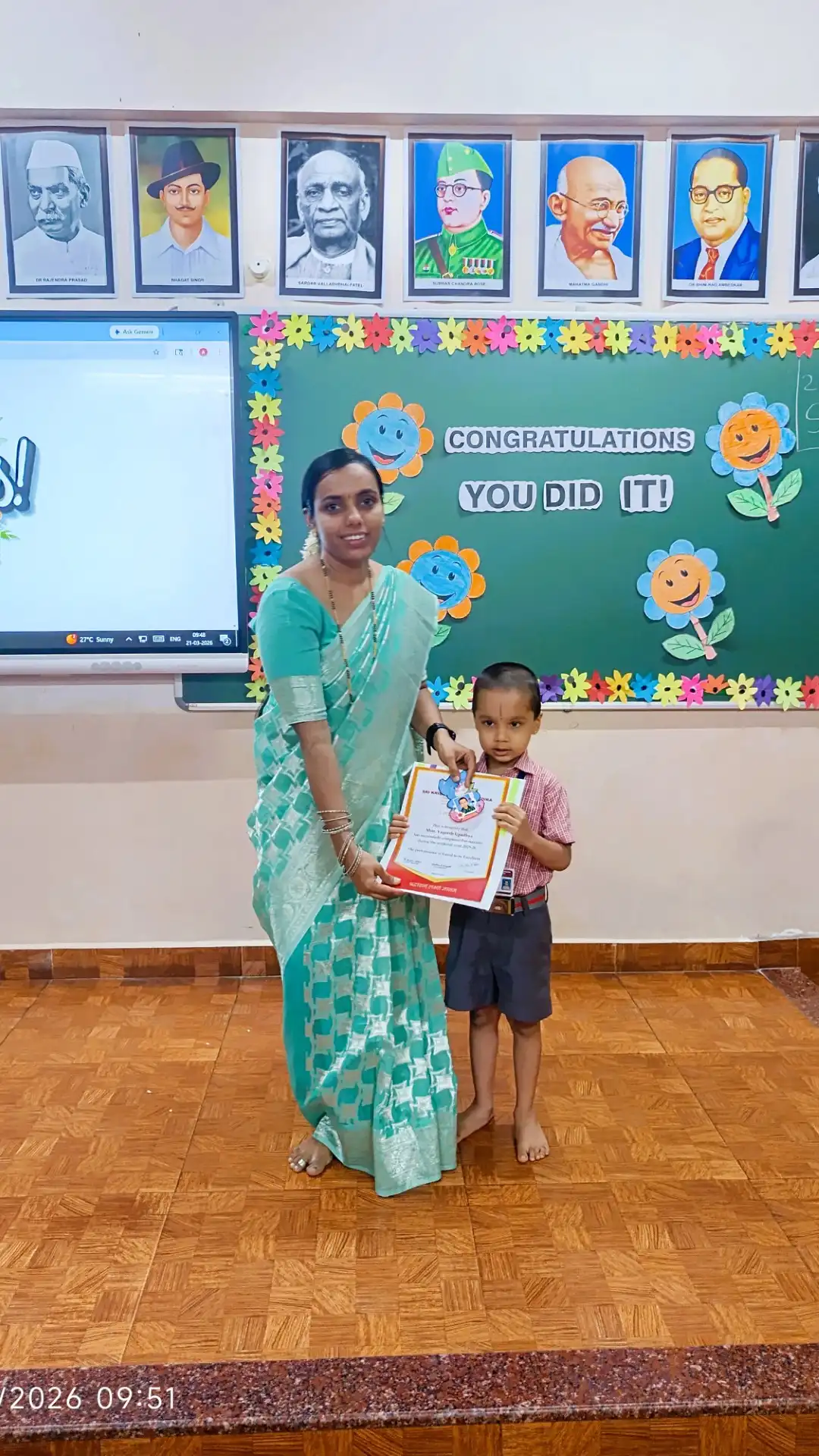 UKG Graduation Day 2026 and Merit Certificate Distribution at Vidyodaya Public School