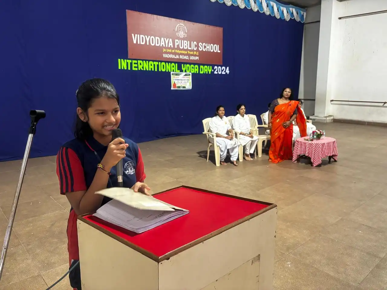 Vidyodaya Public School Udupi International Yoga Day
