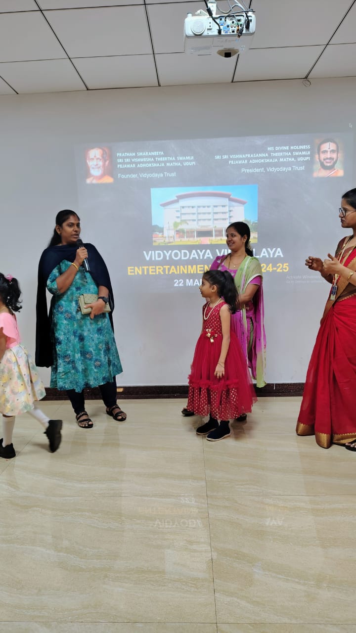 Entertainment Day at Vidyodaya Public School, Udupi
