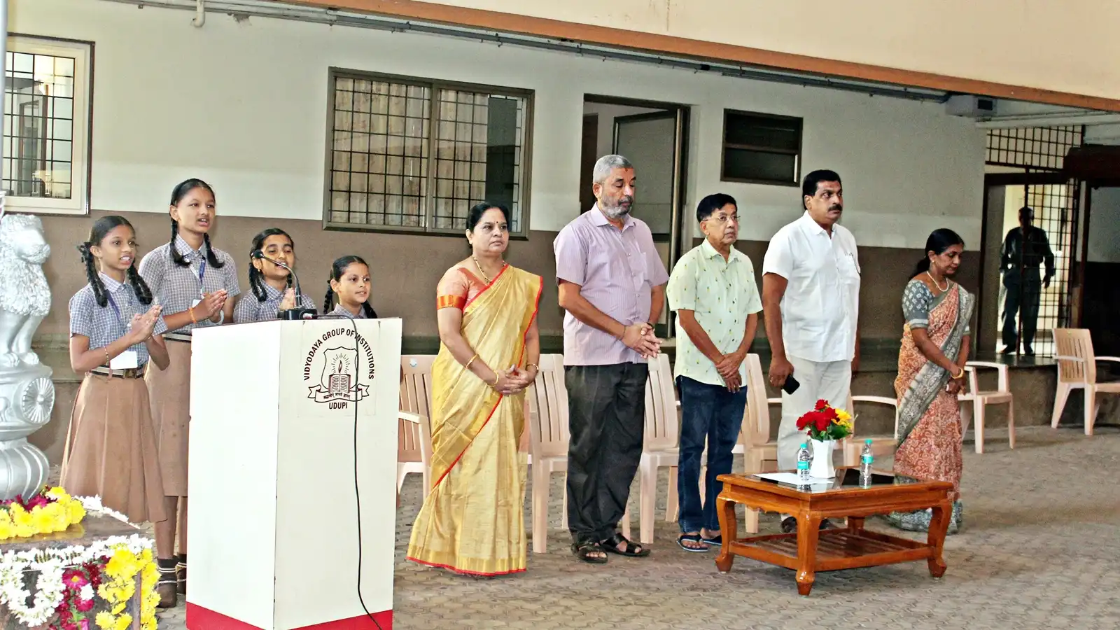 vidyodaya P U College Udupi Republic Day Celebration