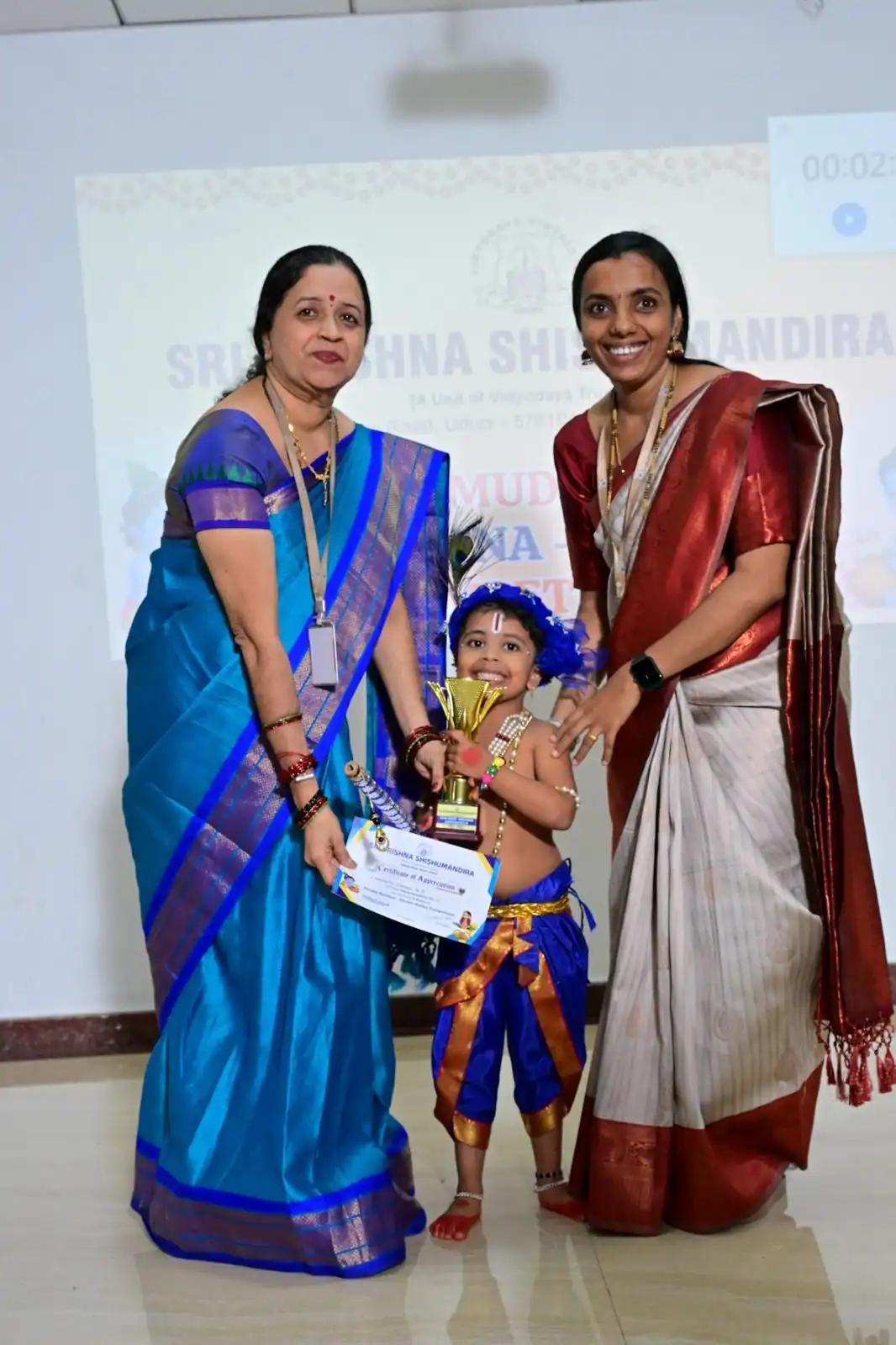 Sri Krishna janmashtami Celebration at Vidyodaya Public School Udupi
