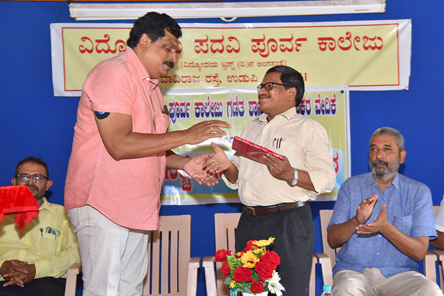 Mathematics Workshop Vidyodaya PU College, Udupi