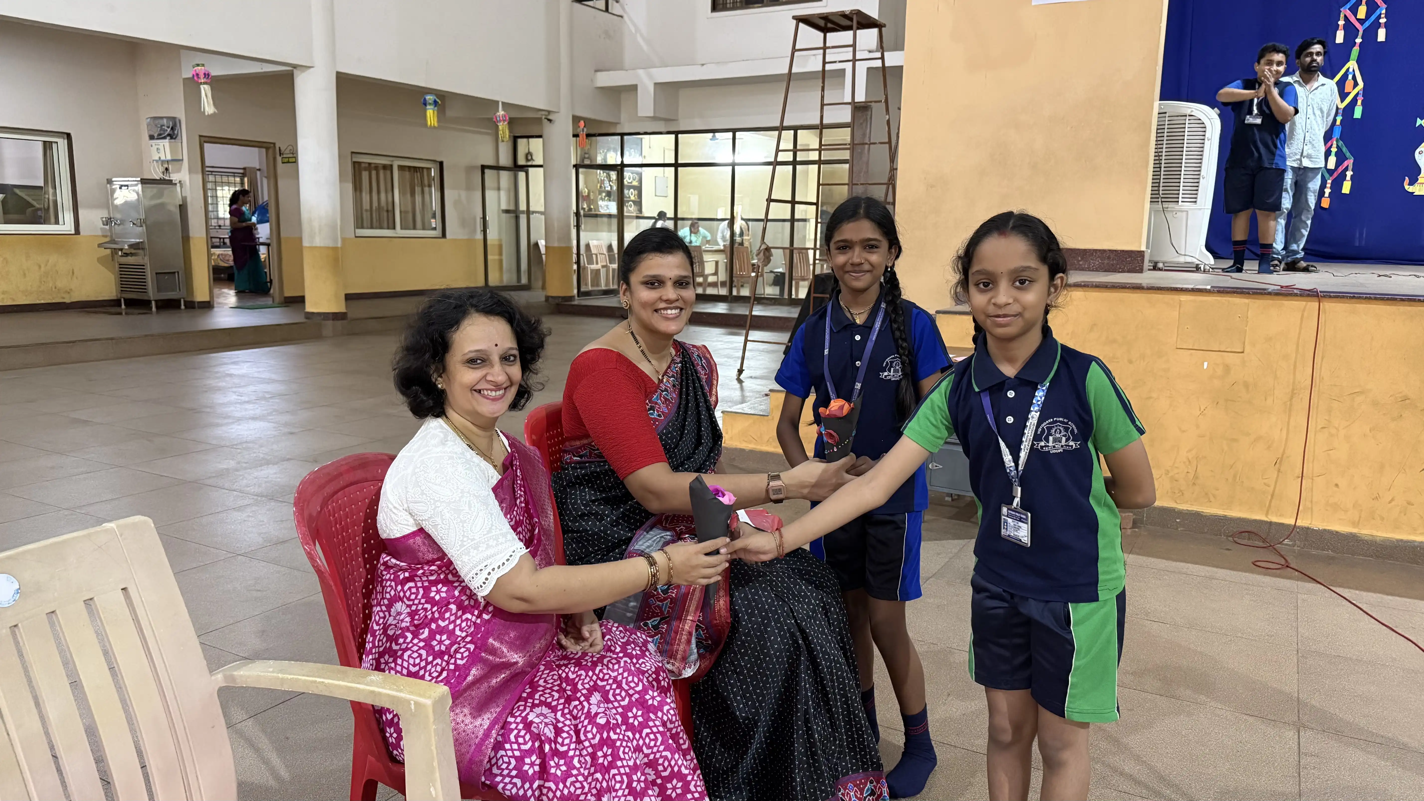 Vidyodaya Public School Election Activity Using Electronic Voting Machine