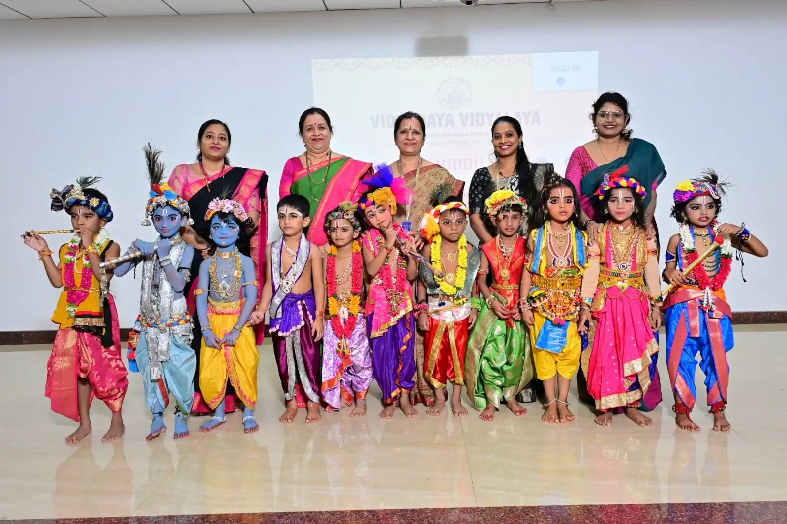 Sri Krishna janmashtami celebrations at Vidyodaya Public School
