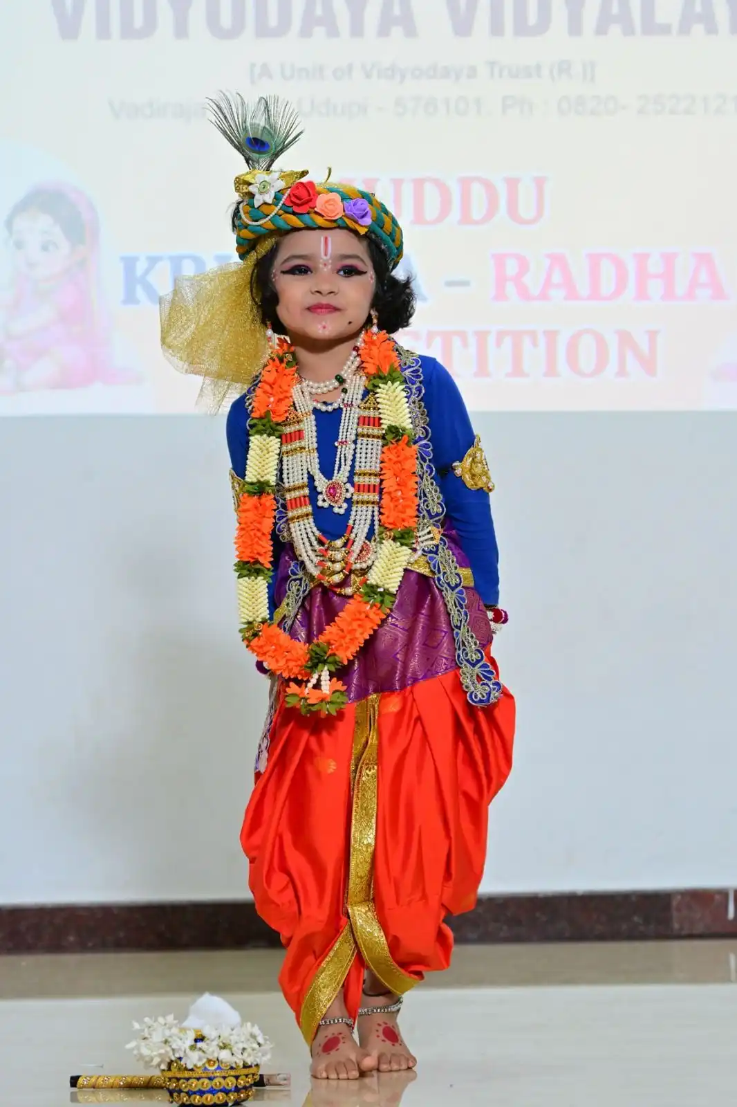 Sri Krishna janmashtami Celebration at Vidyodaya Public School Udupi