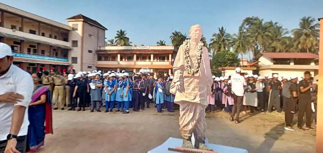 Sardar @150 Ekta Rally Vidyodaya Public School Udupi