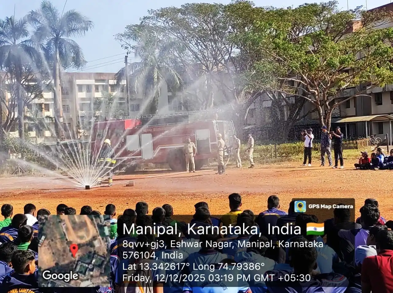 NCC cadets of Vidyodaya Public School at CATC Manipal