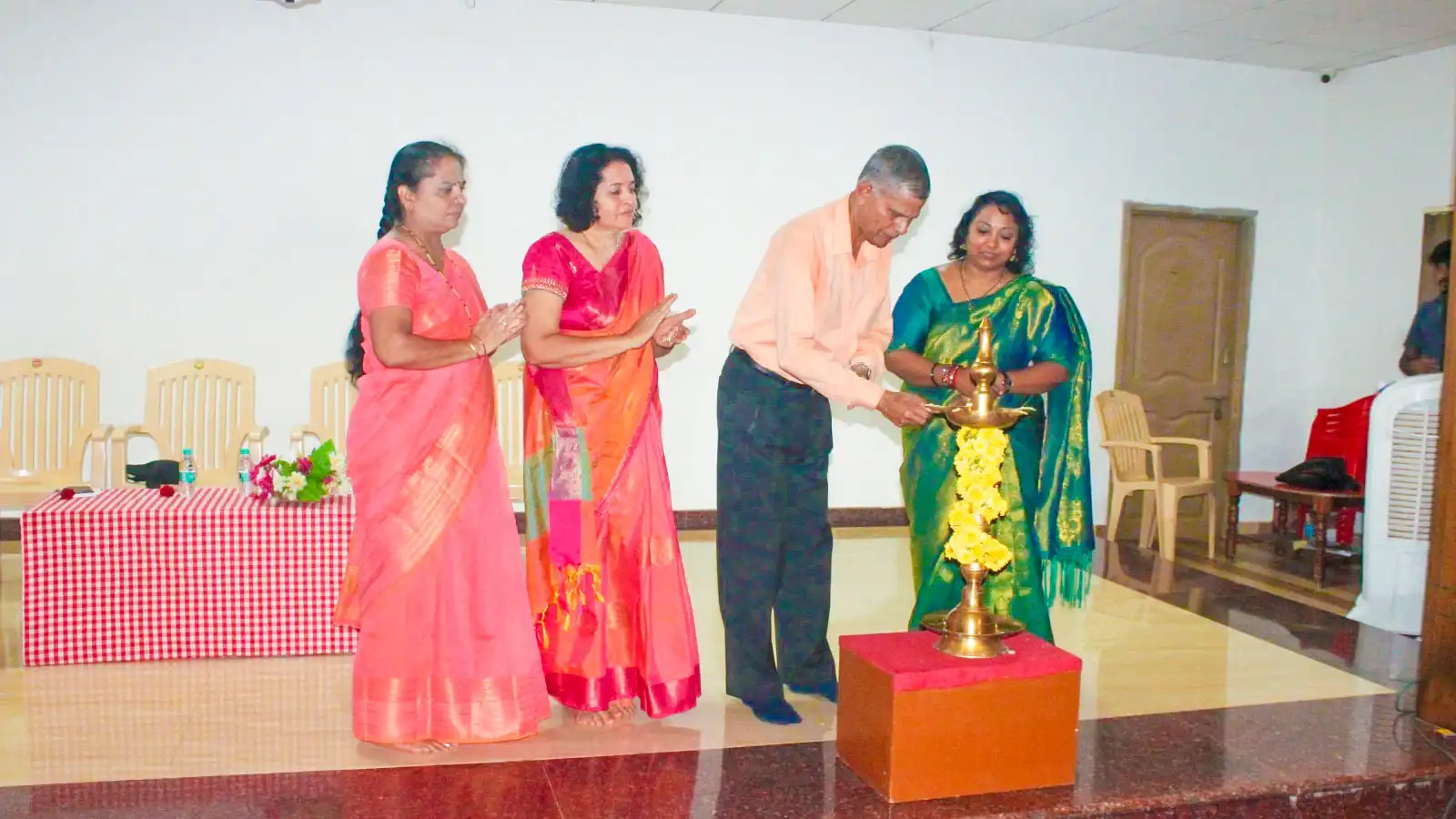Teaching and learning process at Vidyodaya Public School Udupi