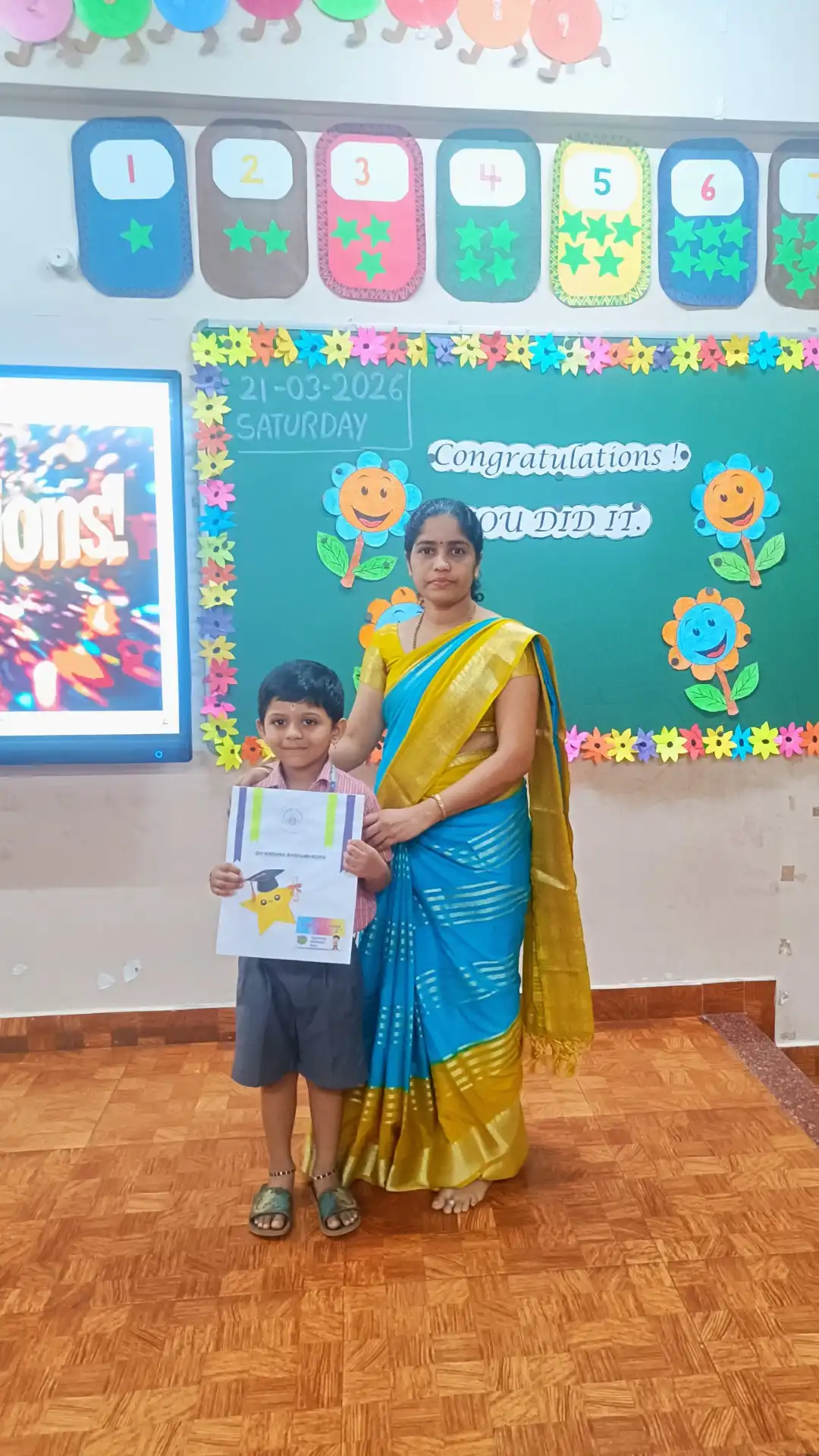 UKG Graduation Day 2026 and Merit Certificate Distribution at Vidyodaya Public School