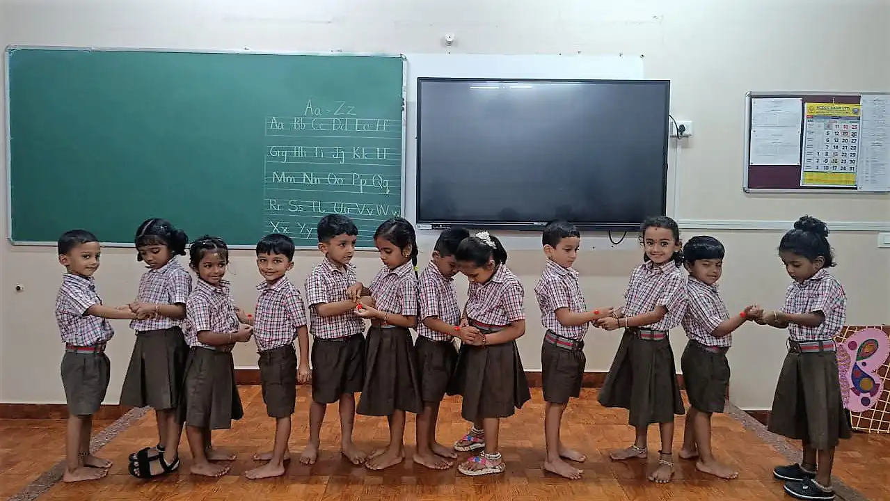 Rakshabandhan at Vidyodaya Public School Udupi