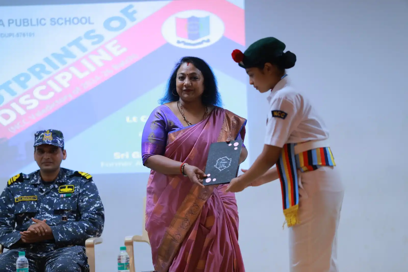 NCC Valedictory Function 2024–26 Conducted at 77JD Vidyodaya School Sub Unit