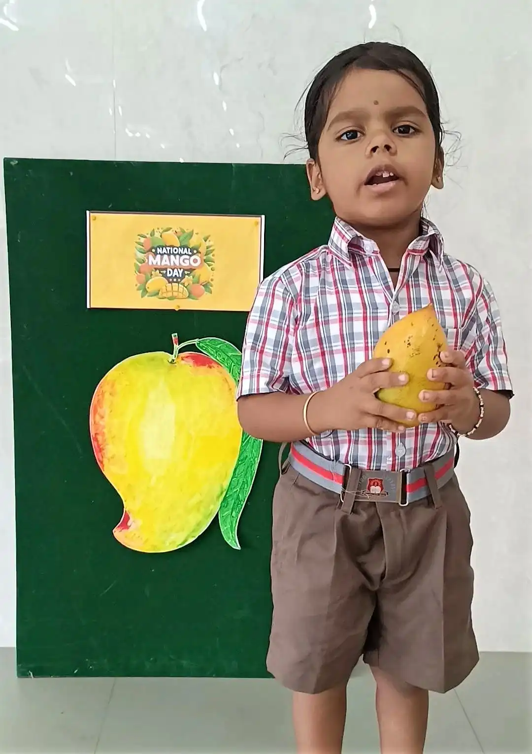 Mango day celebration at Vidyodaya Public School Udupi