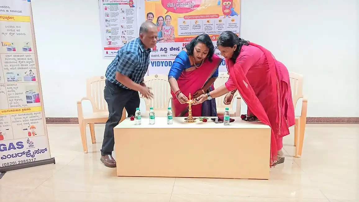 Vidyodaya Public Shcool Udupi - LPG Usage Awareness Programme