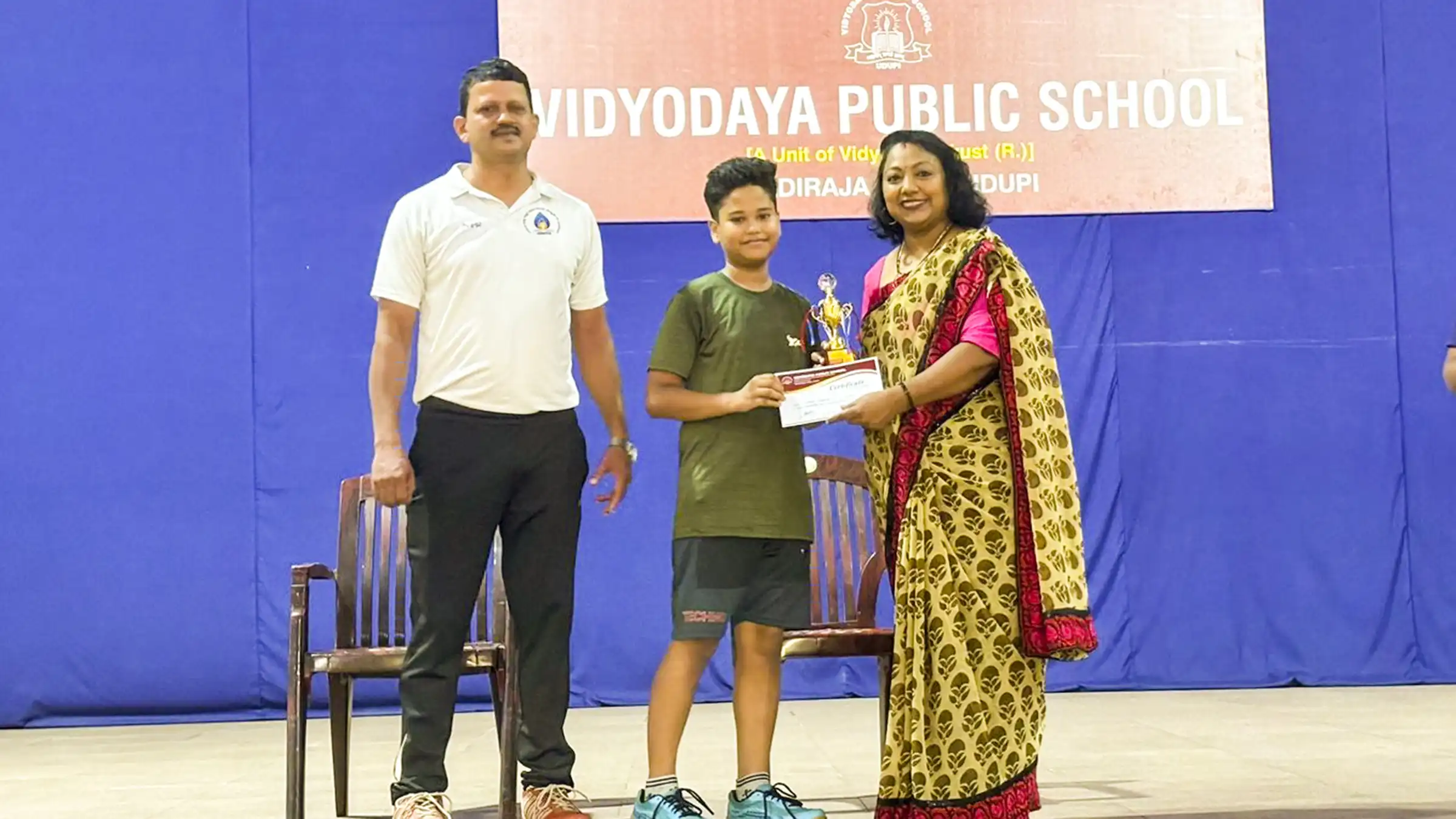Vidyodaya Public School Udupi Badminton Session