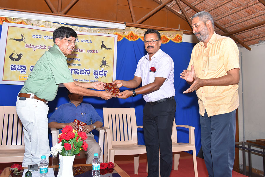 Vidyodaya P U College Yogasana Competition