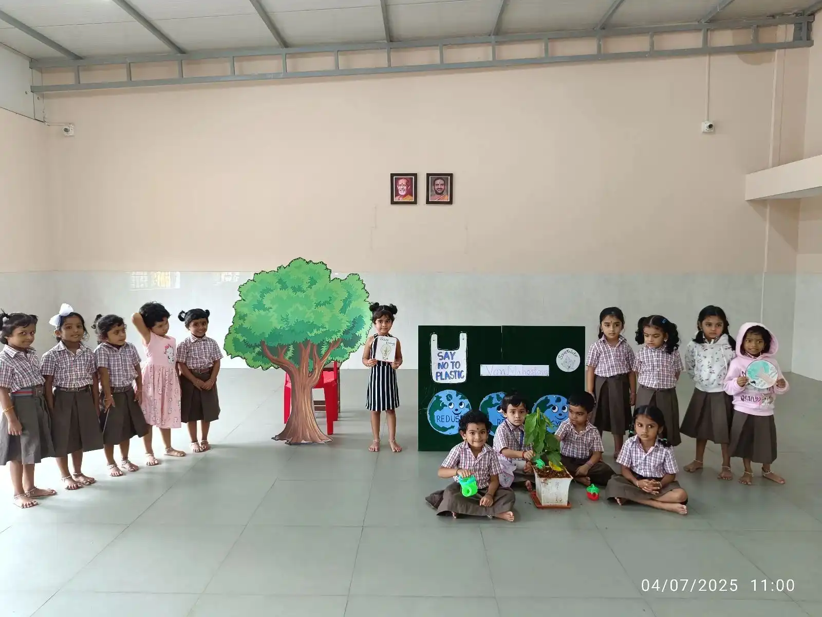 Vidyodaya Public School Udupi Vanamahotsava Celebration