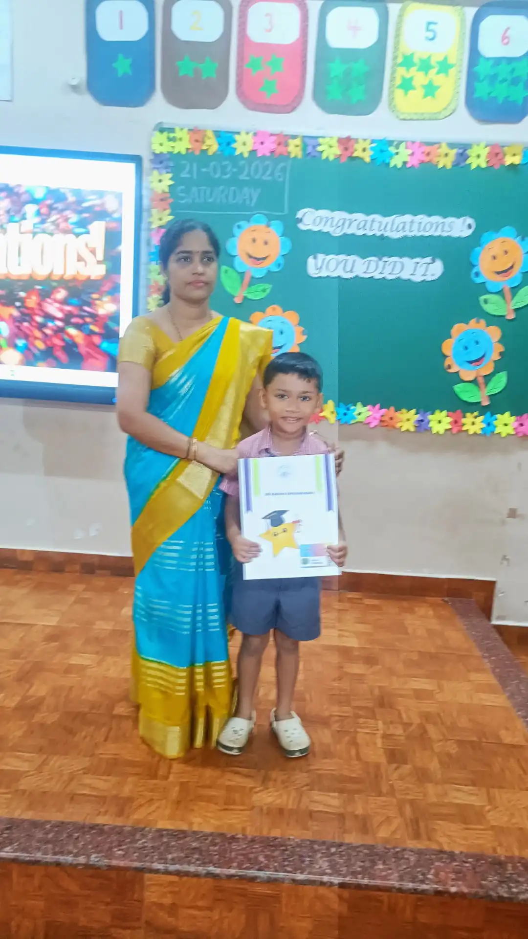 UKG Graduation Day 2026 and Merit Certificate Distribution at Vidyodaya Public School