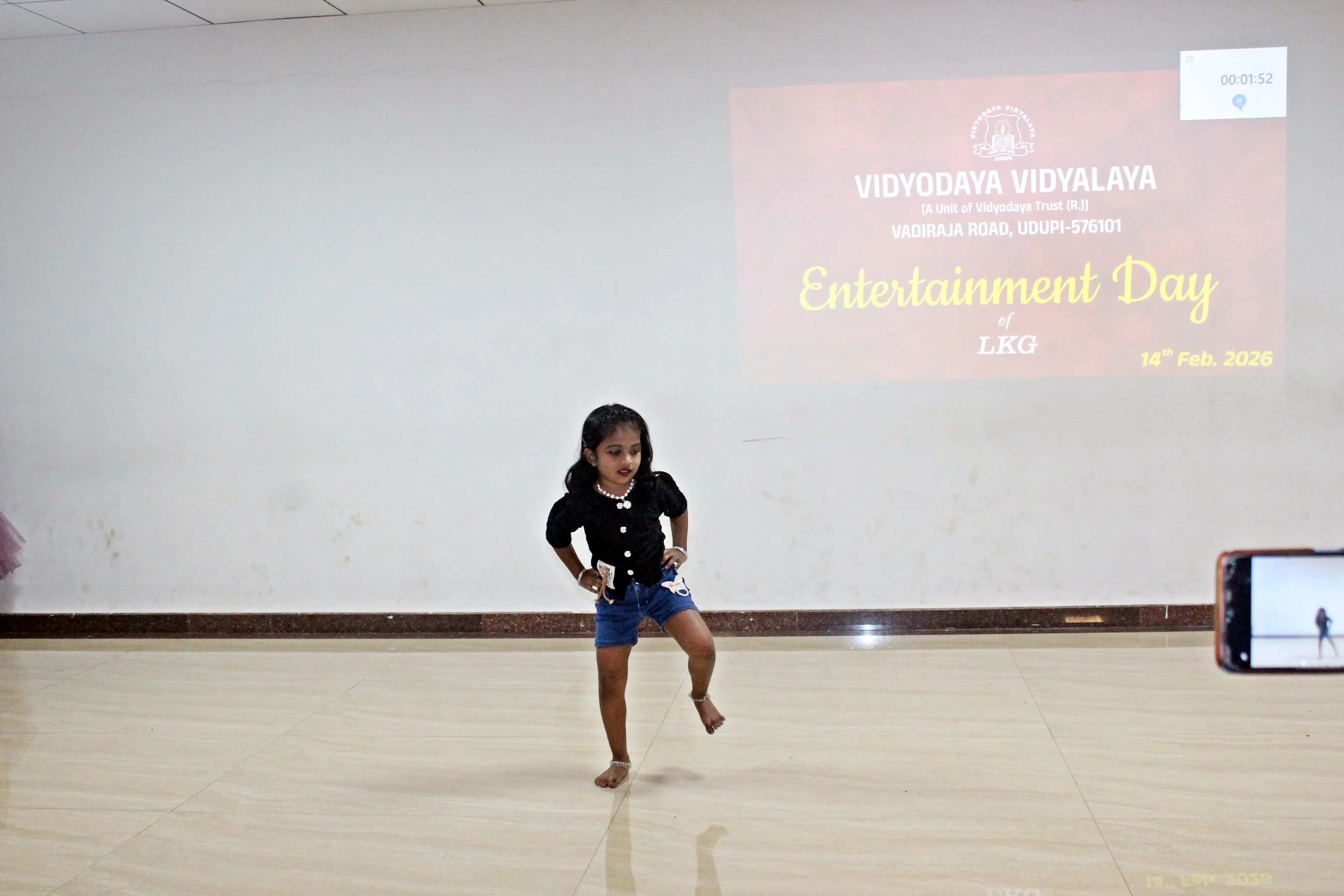 Entertainment Day Celebration LKG 2026 at Vidyodaya Public School
