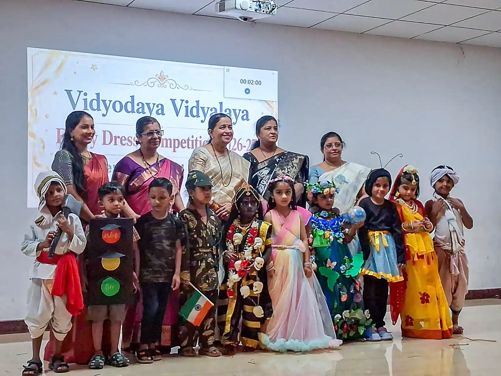 Vidyodaya Public School conducts Fancy Dress Competition for Prep II students
