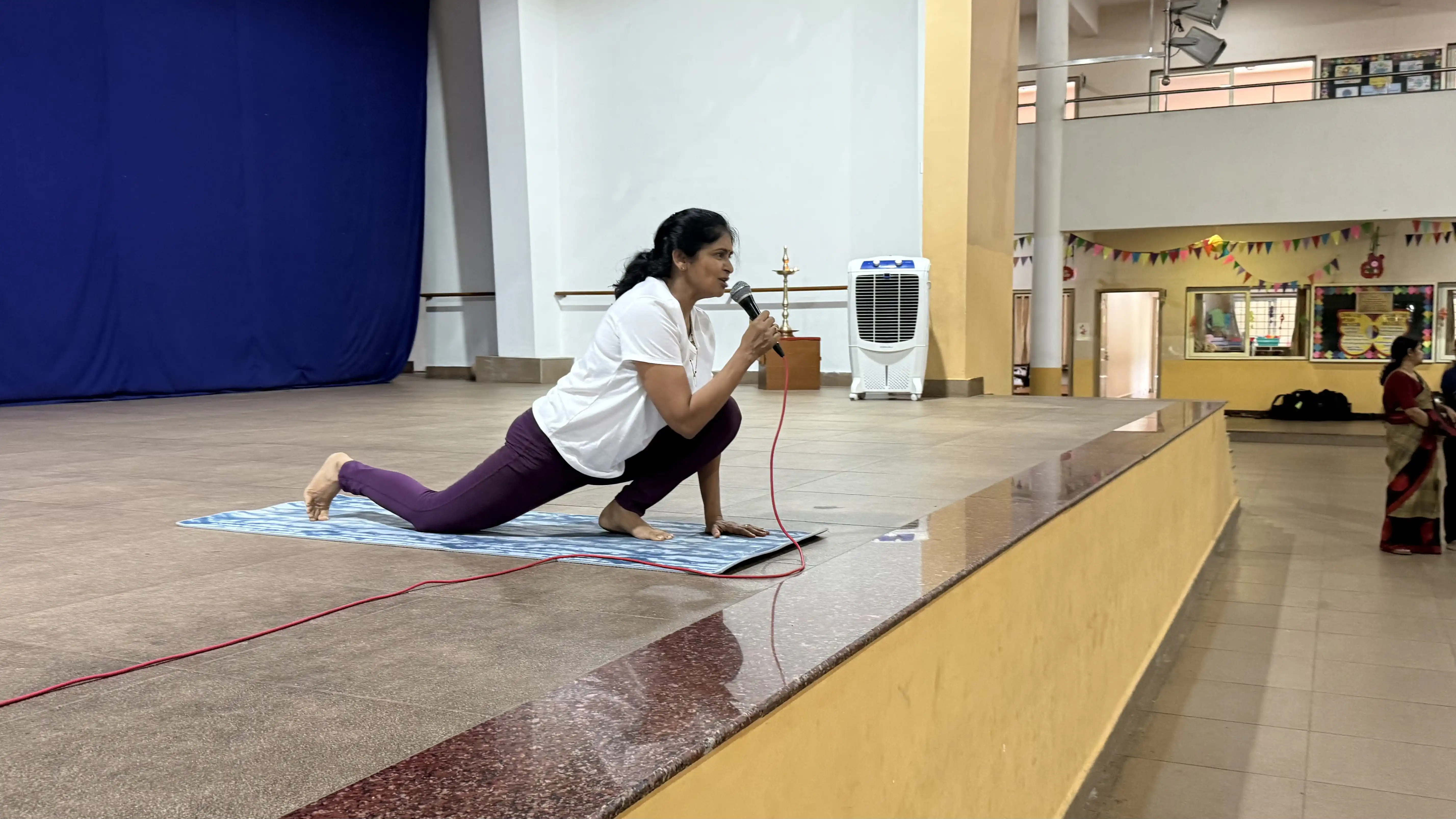 International Yoga Day celebration at Vidyodaya Public School