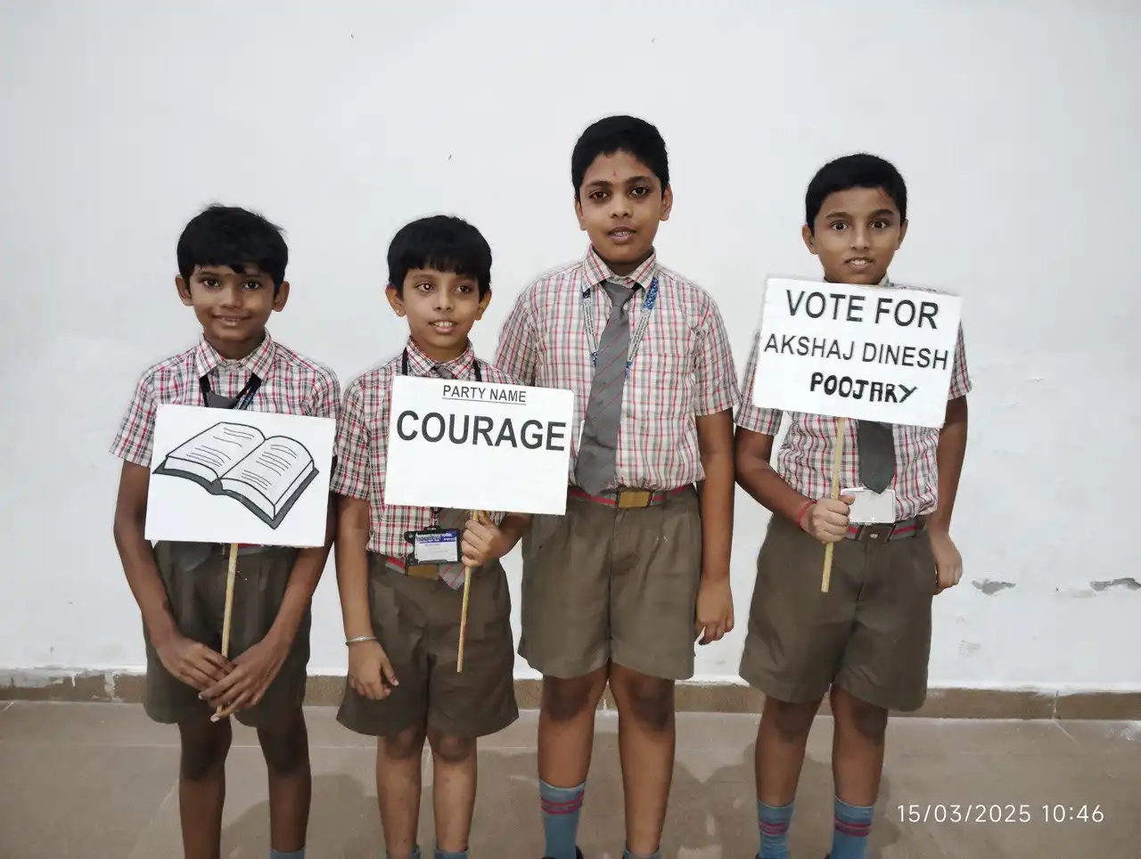 Vidyodaya Public School Udupi Mock Election