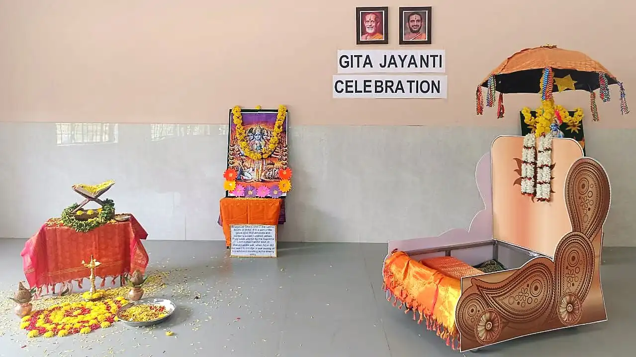 Geetha Jayanathi at Vidyodaya Public School Udupi