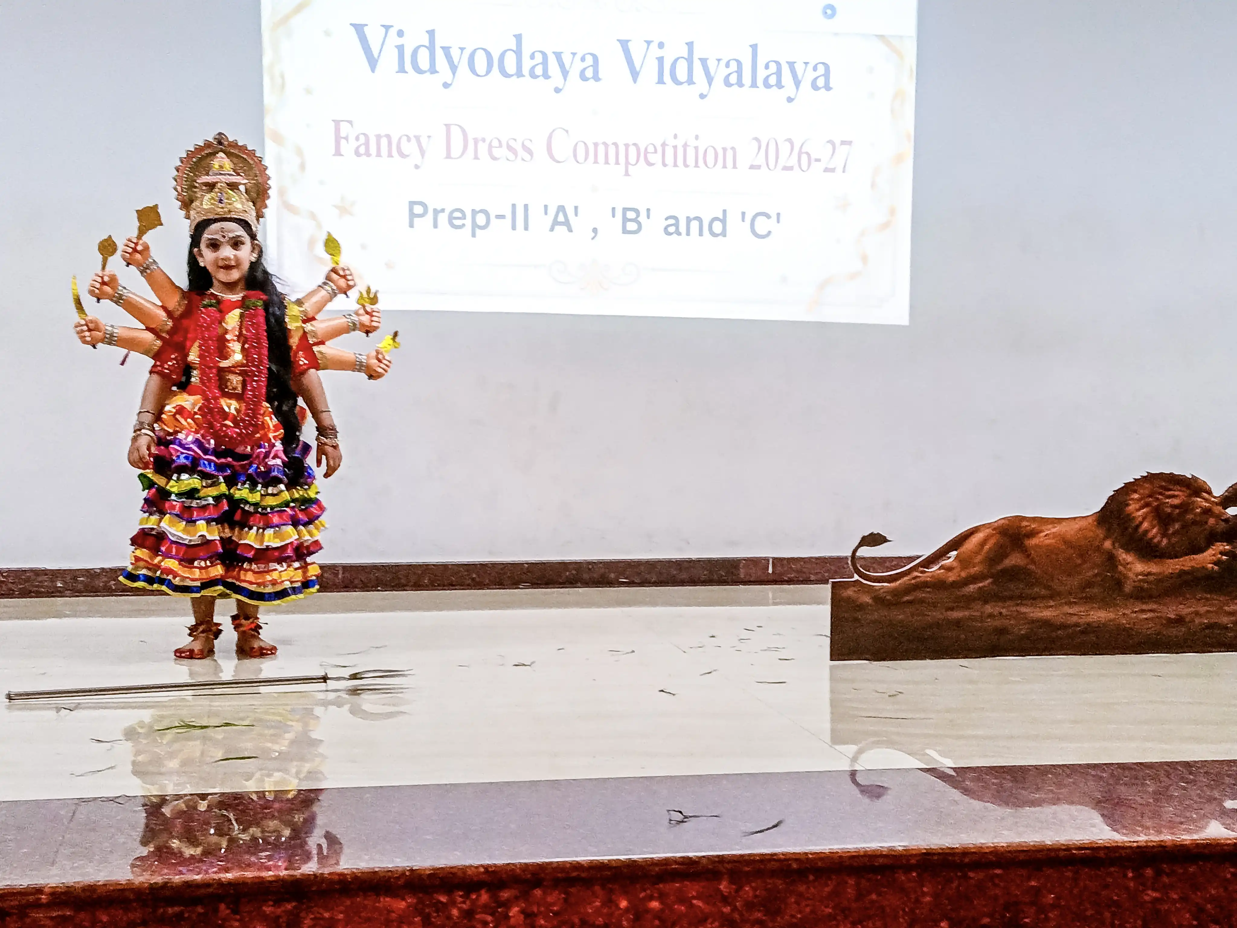 Vidyodaya Public School conducts Fancy Dress Competition for Prep II students