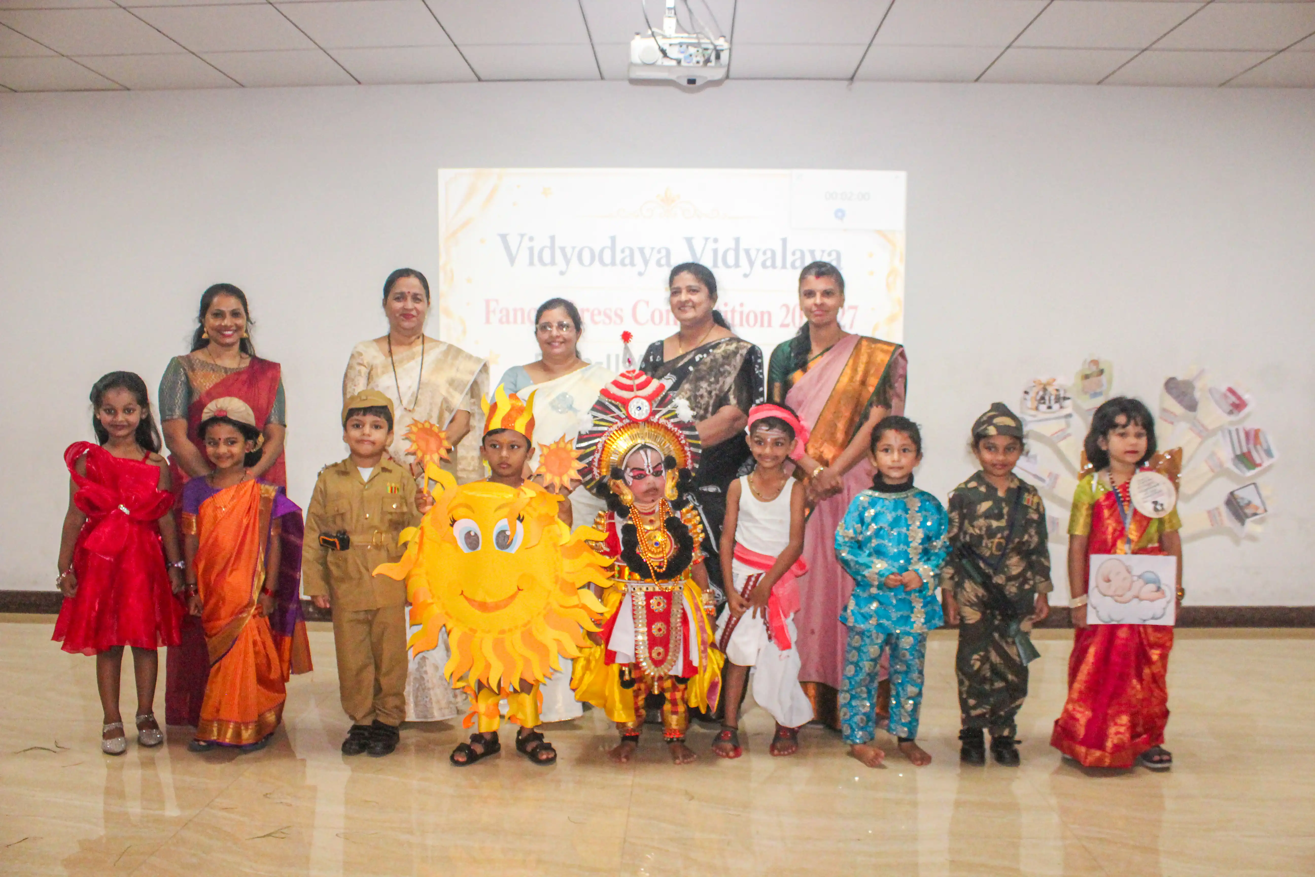 Vidyodaya Public School conducts Fancy Dress Competition for Prep II students