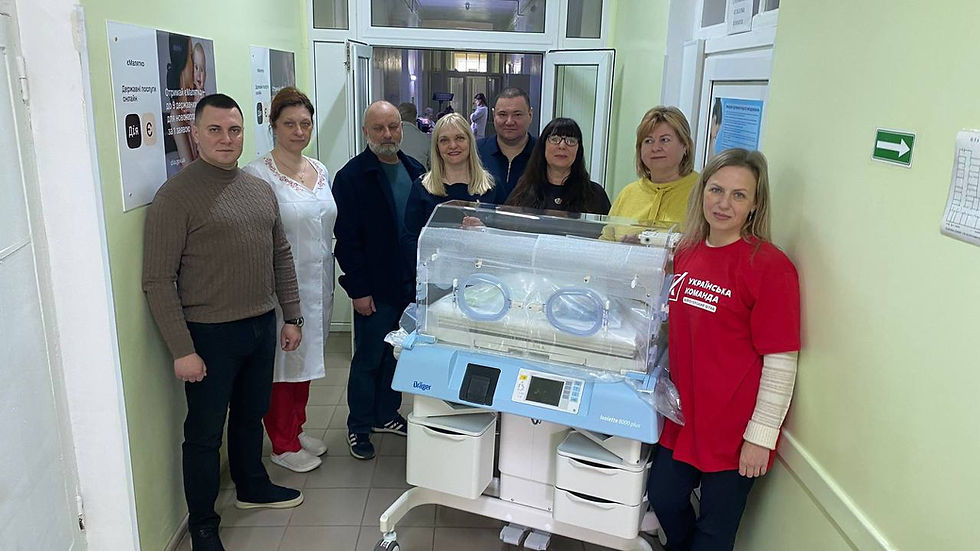 «Українська команда» Дніпропетровщини забезпечила лікарню Самара критично важливим обладнанням