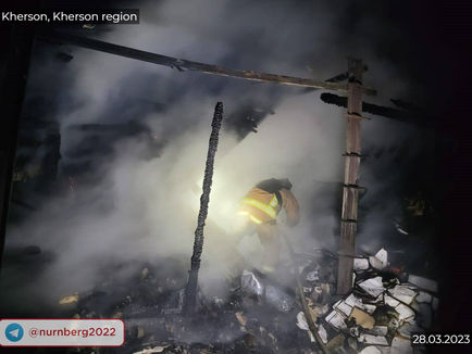 Russian mortars "covered" a hospital in Kherson