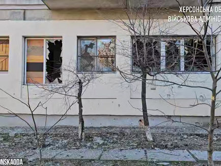Россияне разгромили Херсонский госуниверситет, ранили 15 человек
