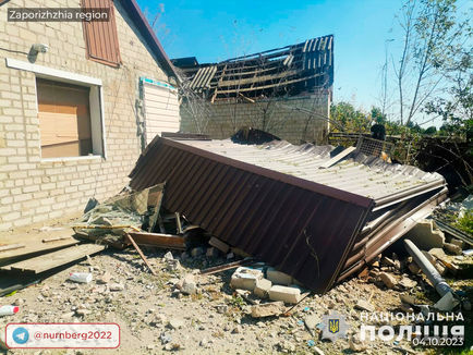 In the Zaporizhzhia region, the occupiers destroyed 23 residential buildings in one day