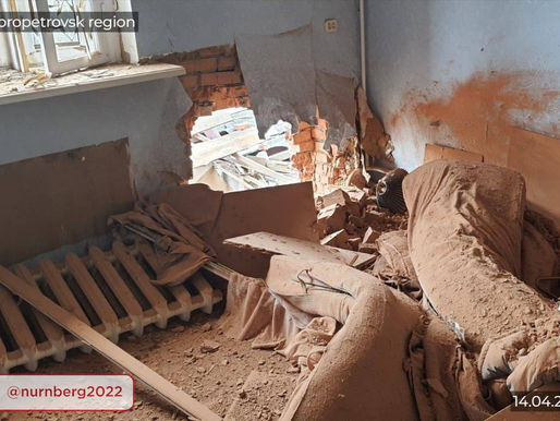 In the Nikopol district, the invaders again fired at houses and destroyed an agricultural enterprise