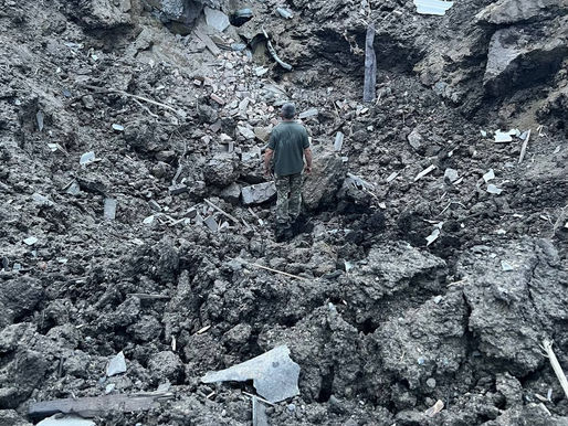 Ракетный удар по Хмельнитчине: россияне целились в водонапорную башню