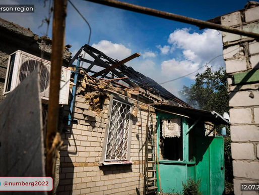 Kherson region under the blows of the Russian Federation: almost 500 explosions per day