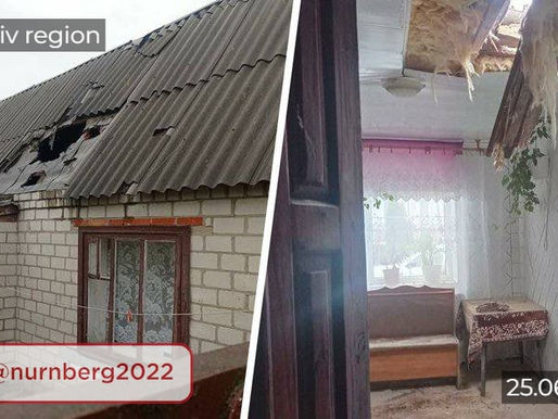 Армия рф бьет по жилым домам на Харьковщине