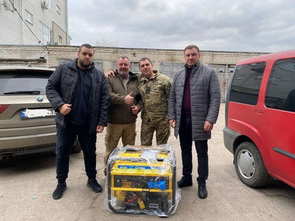 Звіт волонтерського штабу «Українська команда» на 18.04