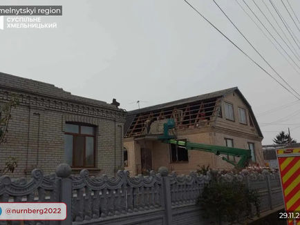 The Khmelnytsky region was targeted by Russian attack drones for the second night in a row