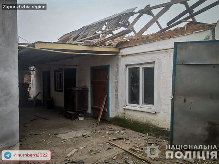 The Russians carried out 190 shellings in 21 populated areas of the Zaporizhzhia region