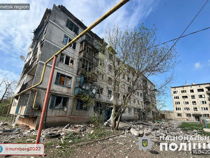 In the Donetsk region, 1 person died and 2 were injured in a day, high-rise buildings and an educational institution were destroyed