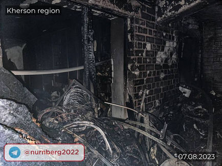 Россияне ночью трижды атаковали Херсон: есть погибшая и пострадавшие