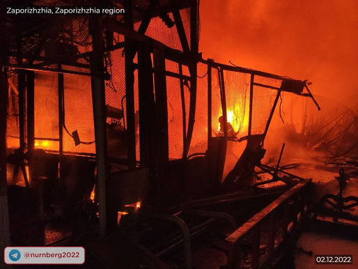 Российские войска ночью разгромили еще один энергетический объект в Запорожье