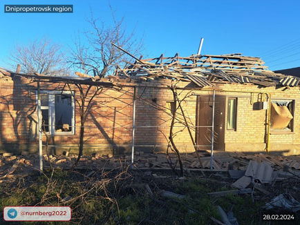Shelling of Nikopol region: in just one day, the occupiers destroyed 17 houses and 11 farm buildings