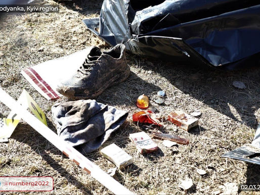 In Borodianka found the bodies of three more men killed by the Russians