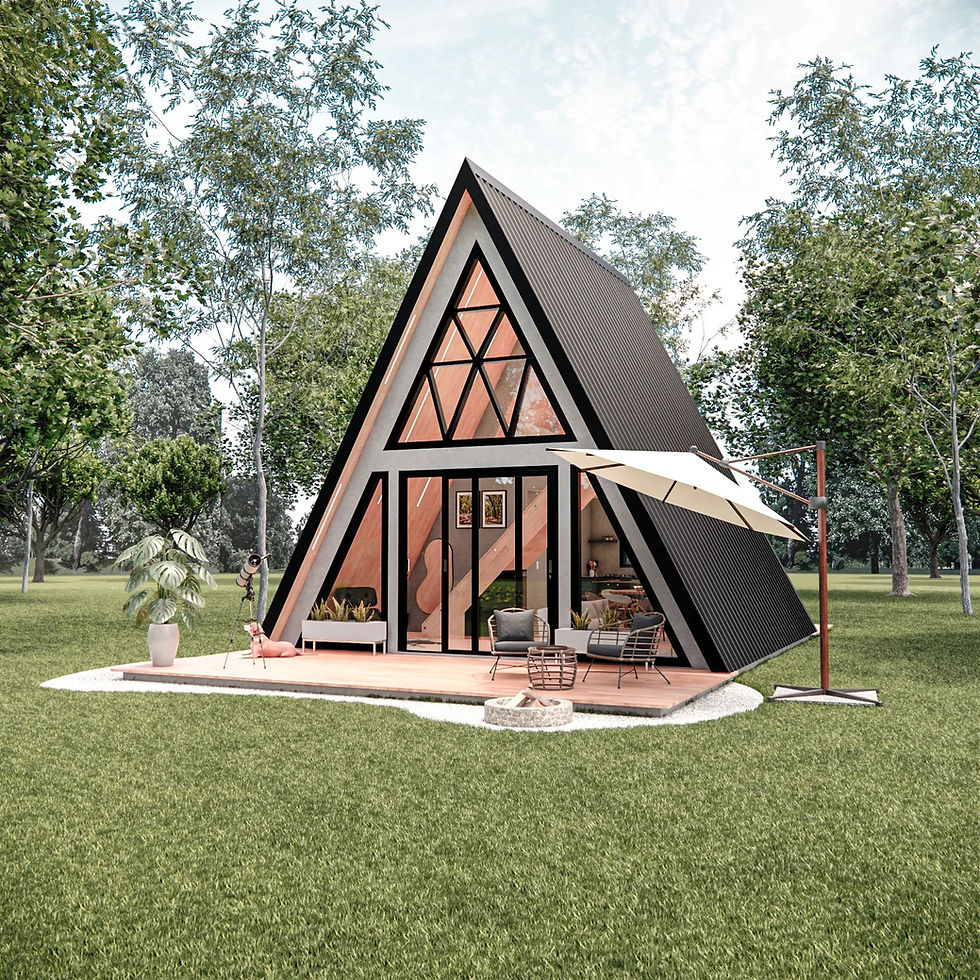 Cabana 50m² - 2 Quarto