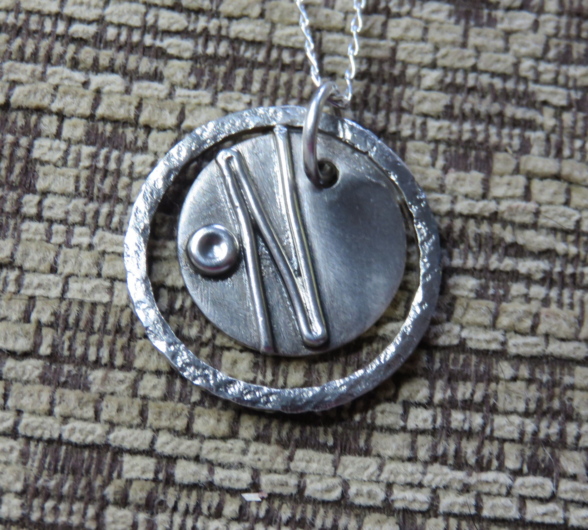 Hammered Pendant